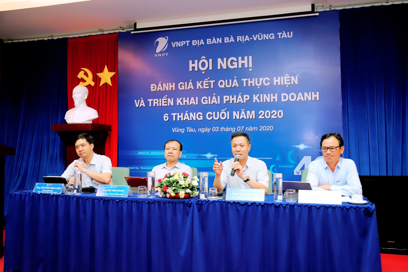 Lãnh đạo Tập đoàn làm việc cùng VNPT địa bàn Bà Rịa – Vũng Tàu Lãnh đạo Tập đoàn làm việc cùng VNPT địa bàn Bà Rịa – Vũng Tàu